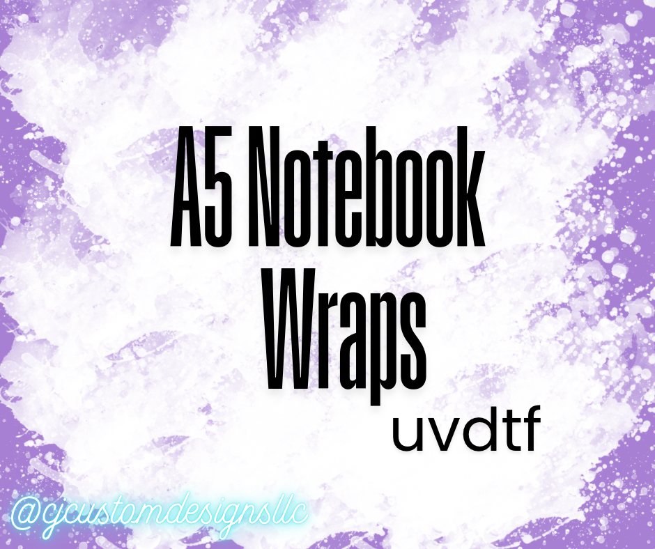A5 Notebook Wraps