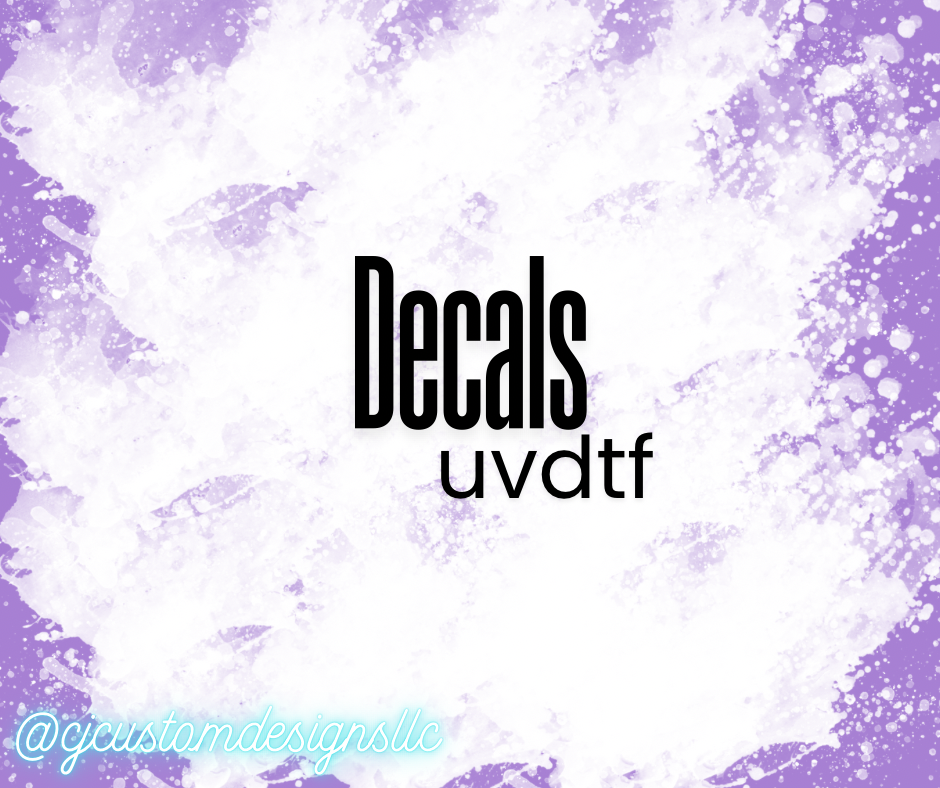 Decals - uvdtf